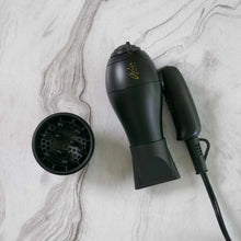Load image into Gallery viewer, Aria Black Mini Blow Dryer