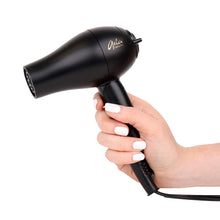Load image into Gallery viewer, Aria Black Mini Blow Dryer