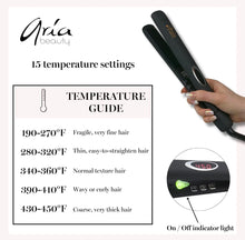 Load image into Gallery viewer, ARIA 1" INFRARED HAIR STRAIGHTENER
